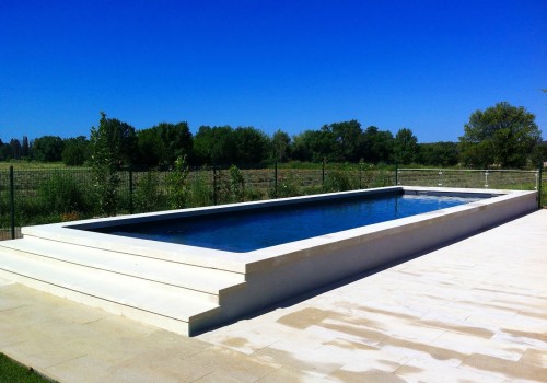 Piscine semi-enterré 12.00 x 4.00